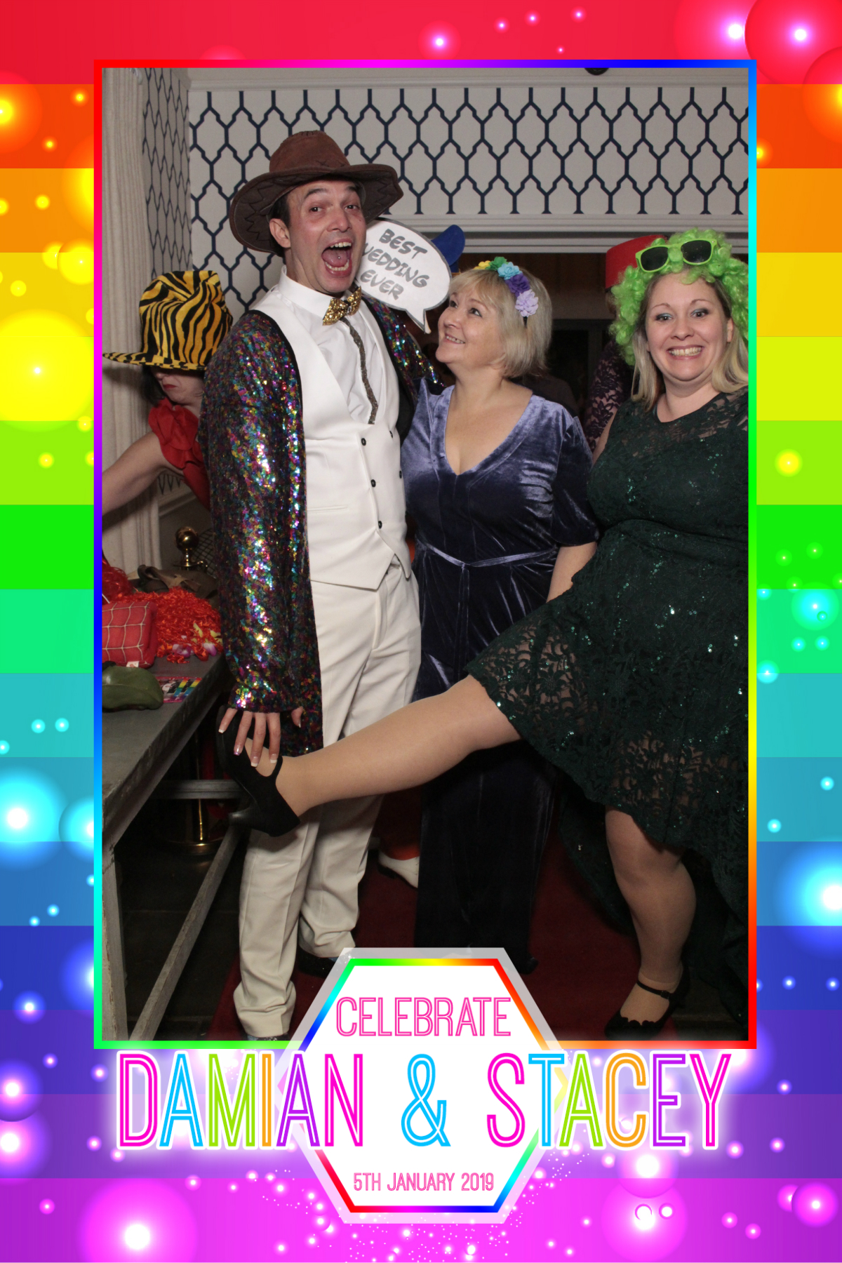 Damian and Stacey's Wedding | View more photos from the event at gallery.myphotoboothexperience.co.uk/u/MyPhotoBoothExperienceLtd/Damian-and-Staceys-Wedding